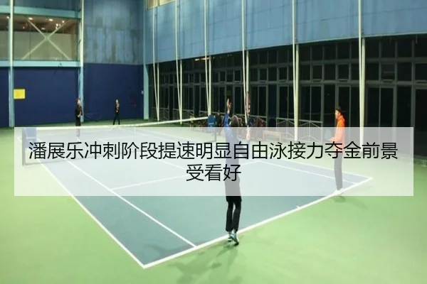 潘展乐冲刺阶段提速明显自由泳接力夺金前景受看好